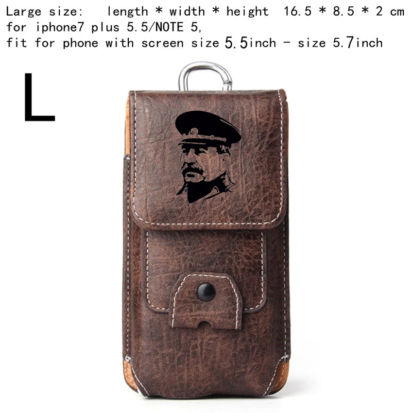 Stalin 2 Поясная Сумка мужская лидер СССР Сталин не было такого дерьма со мной поясная сумка для iphone чехол для redmi 5 plus телефон поясная сумка - Цвет: Stalin 2