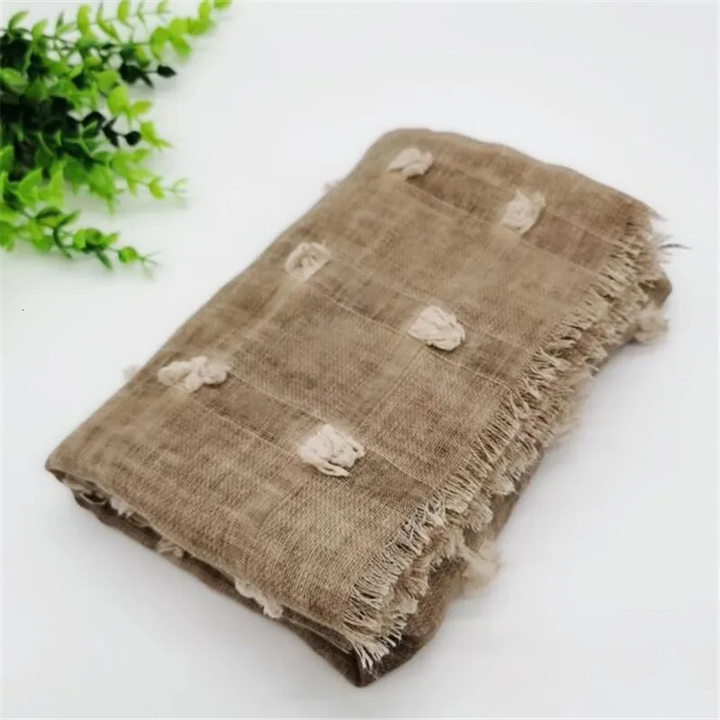 Newborn Photography Props Accessories Baby Photography Wraps 60cm*165cm Tie Dye Cotton Linen Baby Swaddle Wrap Baby Photo Props