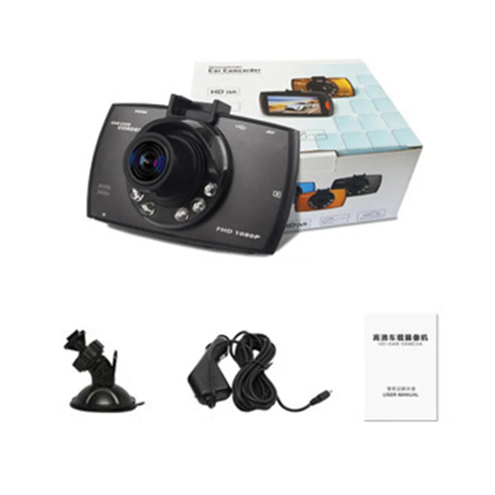 Автомобильная камера G30 2," Full HD 1080P Автомобильный видеорегистратор Dash Cam 120 градусов широкий угол обнаружения движения ночное видение g-сенсор