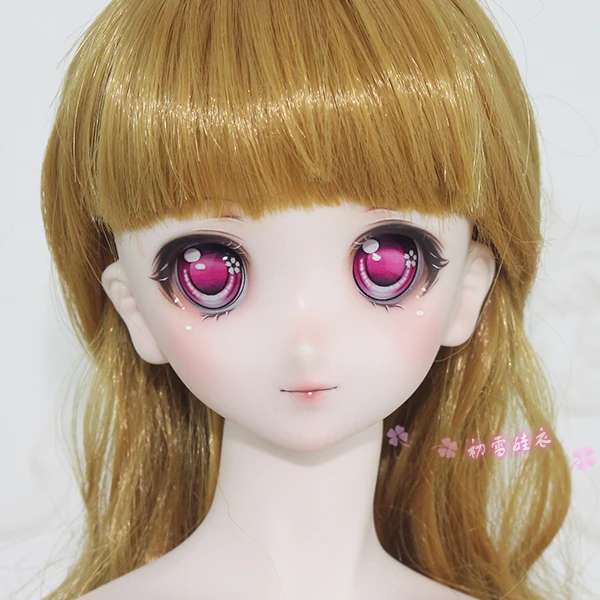 1/8 1/6 1/4 1/3 BJD аксессуары кукла полусферический глазный шар пластиковый мультфильм глаз для BJD/SD, не включает кукольную голову и другие E2559