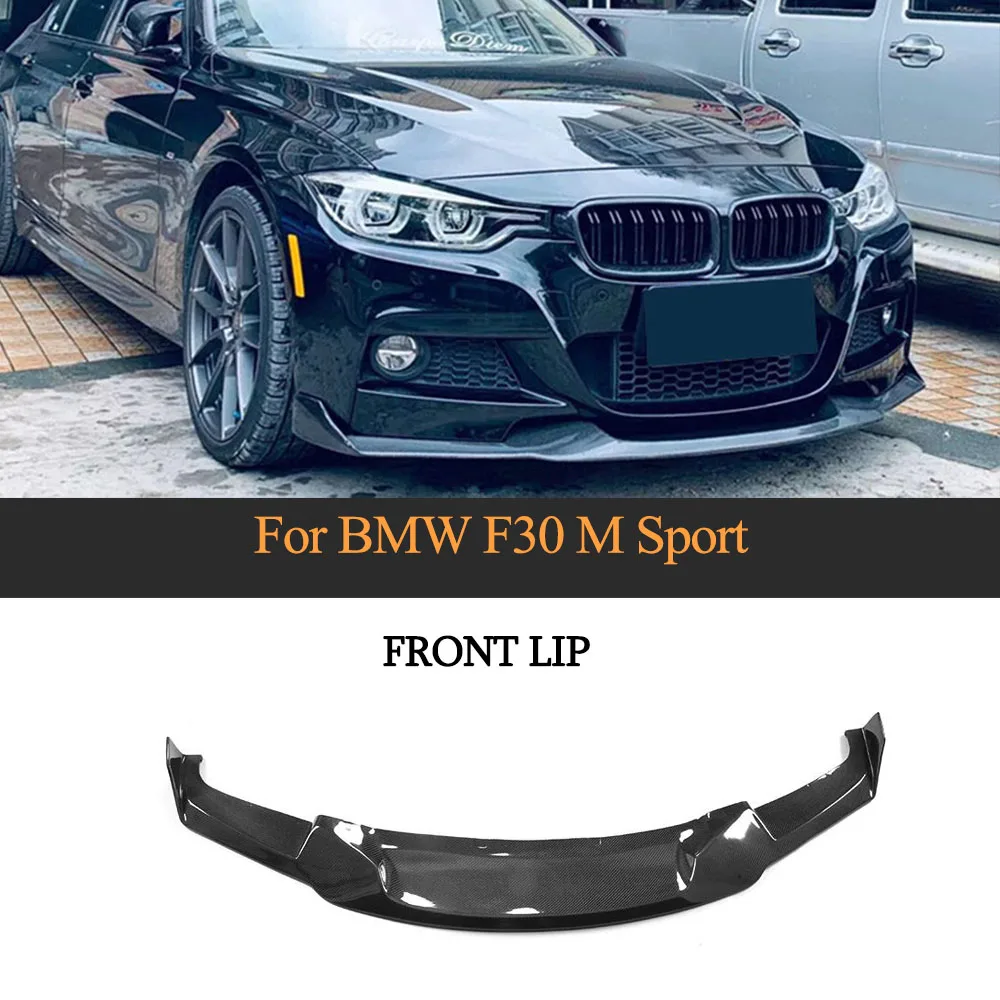 Автомобильный передний бампер из углеродного волокна спойлер разветвители для