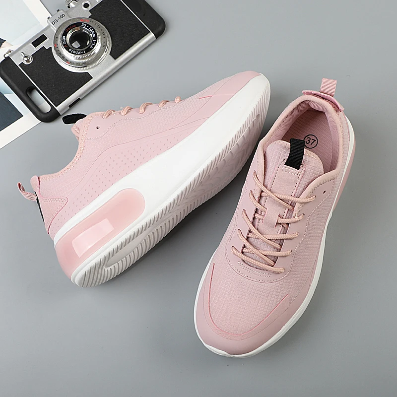 Женские кроссовки на платформе, кроссовки для бега, zapatos de mujer, брендовые дизайнерские женские кроссовки на шнуровке, большие размеры 35-41