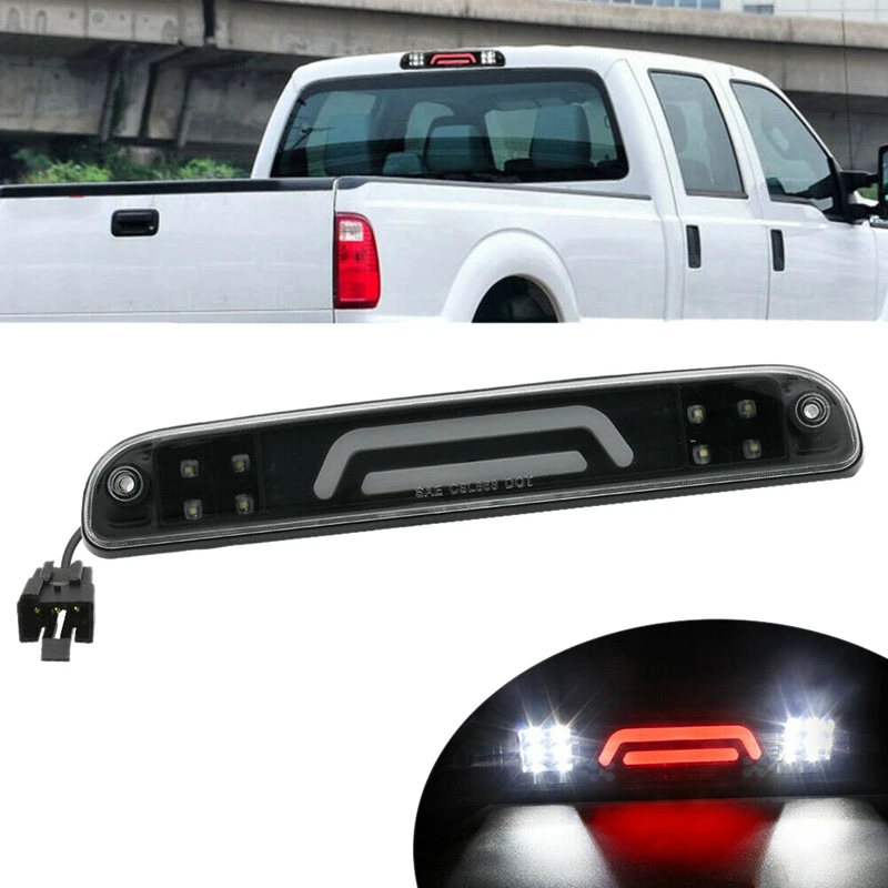 Автомобильный светодиодный 3-й третий тормозной светильник для Ford F250 F350 Super Duty Cargo 1999