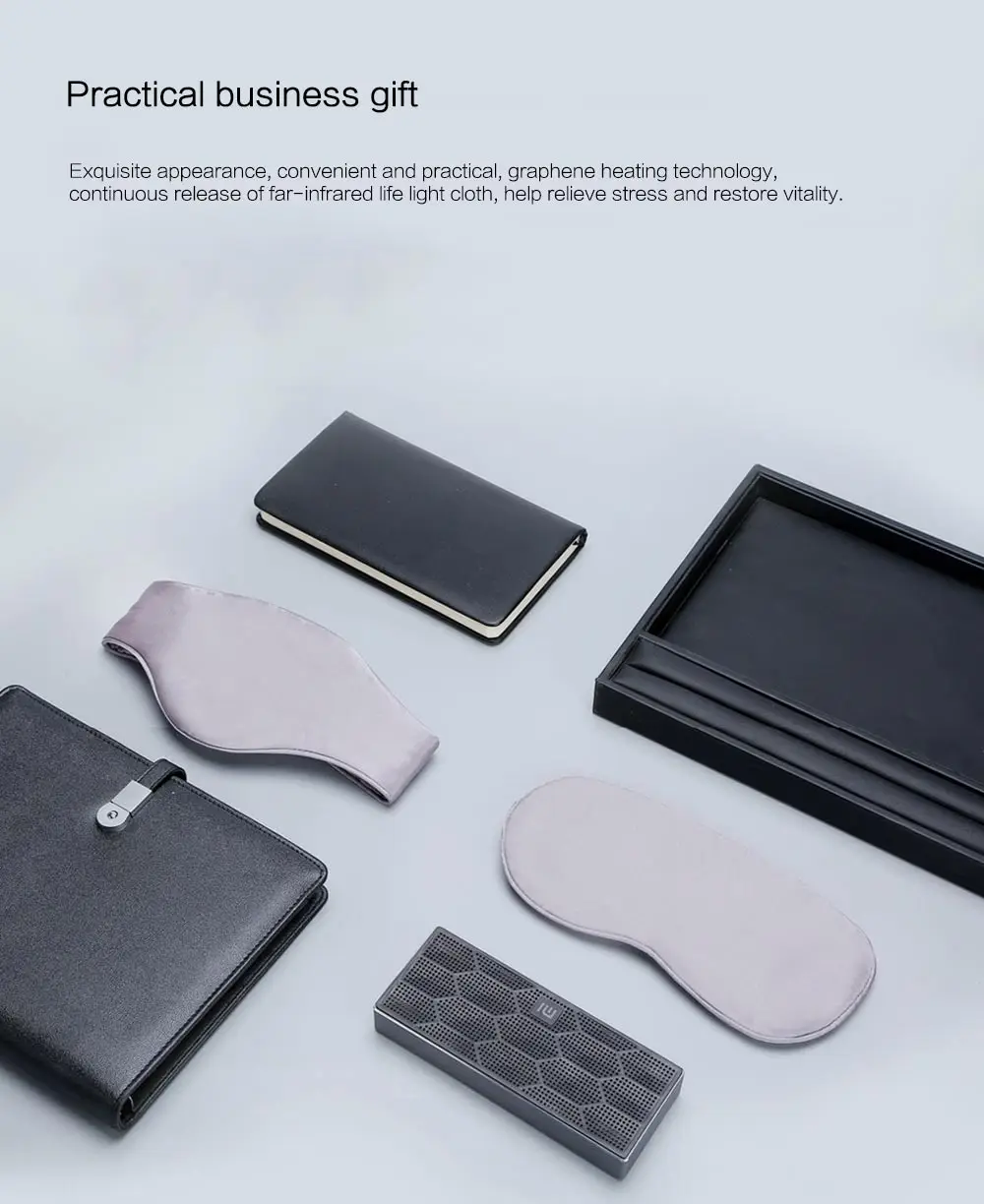 Xiaomi PMA Graphene нагревательный Шелковый шейный браслет и маска для глаз три передачи USB автоматическое отключение от Xiaomi Youpin подарок для семьи