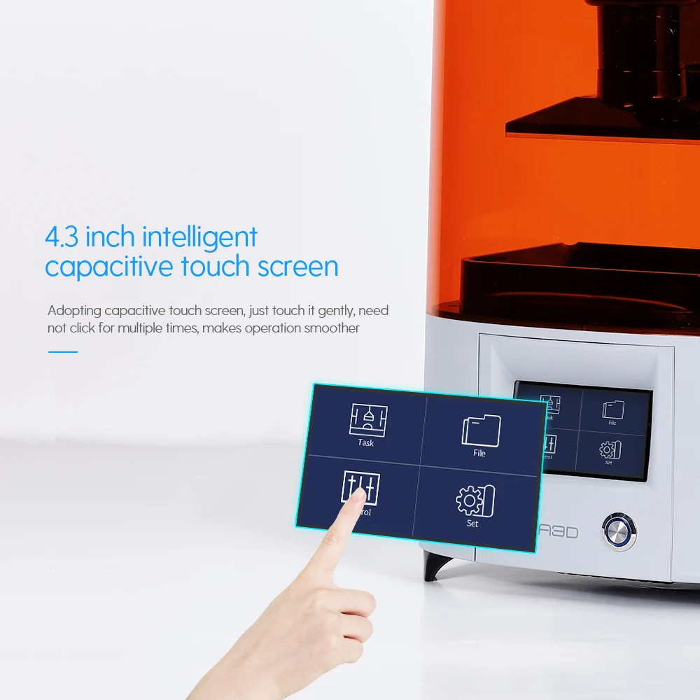 3D принтер NOVA3D ELFIN с постоянным выравниванием поддержкой 405 нм смолы УФ SLA