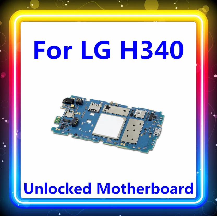 Android OS для LG Leon H340 материнская плата разблокированная материнская плата H340 карта/панель хорошо протестирована с полным чипом вся Комплектная материнская плата