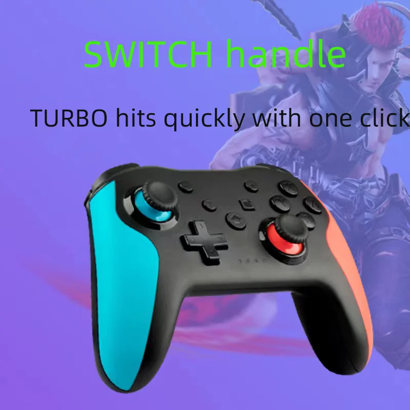 Switch game handle wireless bluetooth wake up switch pro 6-axis vibrating for Android TV PC PS3 | Электроника