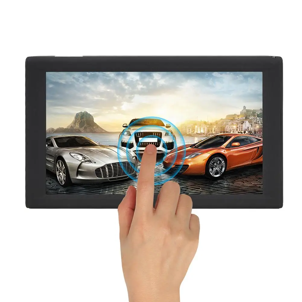 9 дюймов 8G умный автомобиль грузовик HD сенсорный экран FM gps навигация 2D 3D ЕС карта Горячая