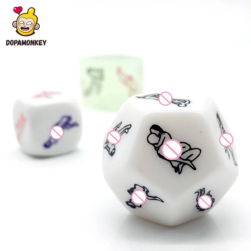 DOPAMONKEY сексуальные кости Забавные эротические игральные Юмористические игры для