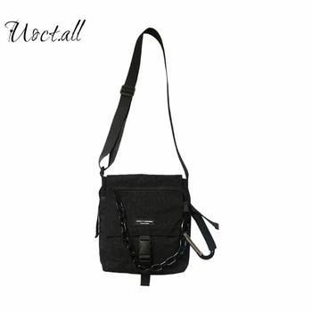

HOT Men Bag Messenger Bag Fashion Personality Shoulder Bag Original Brand Casual Backpack Hip-hop Small Bag Japanese Tooling Bag