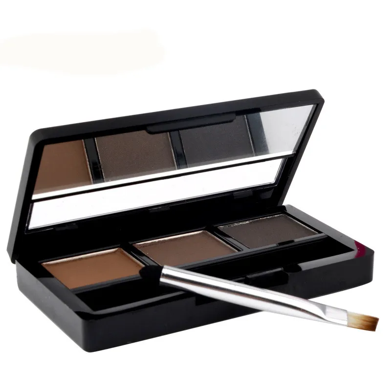 TUTU Eye Brow Shadow Brand Makeup Kit Set Waterproof 3 Color Chocolate Eyebrow Powder Palette Eyebrow Enhancer TUTU Eye Brow Shadow Brand Makeup Kit Set Waterproof 3 Color Chocolate Eyebrow Powder Palette Eyebrow Enhancer
