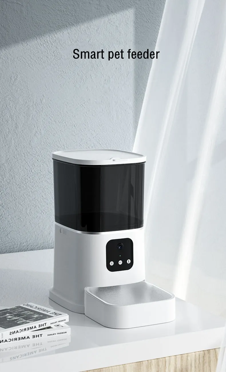 Automatic Pet Feeder Pf 19 Notice En Français Distributeur de croquettes pour chat Distributeur automatique de nourriture  sèche pour animaux de compagnie, 6L, avec enregistrement vocal, commande de  Portion, tourbillon lent, fournitures pour chiens | AliExpress