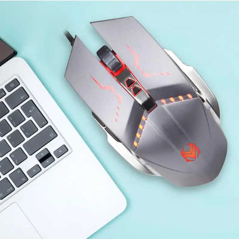 M11 USB Проводная 7 кнопок 3200 dpi игра оптический Программируемый RGB мышь с подсветкой