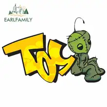 EARLFAMILY 13cm x 9.7cm Toy Graffiti Car Decal Stickers Vinyl JDM Bumper Trunk Truck Graphics Waterproof RV VAN DIY Fine Decal