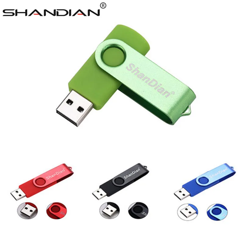 Оптовая продажа флешка SHANDIAN флэш-накопитель USB Микро карта памяти для телефона