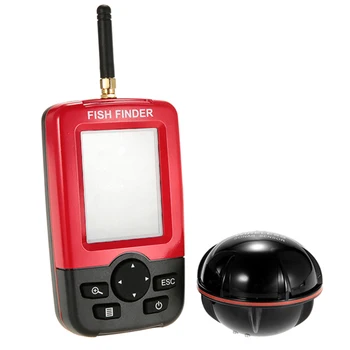 

Portable Sonar Wire-less Smart 100M Fish Finder Sensor Fishfinder LCD Display Multifunctional Practical Fishing Aid Equipment