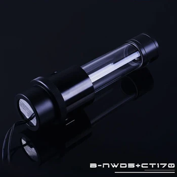 

18W D5 Combo Pump + Reservoir Maximum 5000 RPM / Flow Lift 3.8 Meter / 1100L/H Water Cylinder Tank Length 170Mm