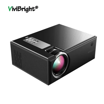 

2800 Lumens LCD Projector Support 1080P Input VGA HDMI USB AV Multiple Ports Smart Home Theater With Remote Control