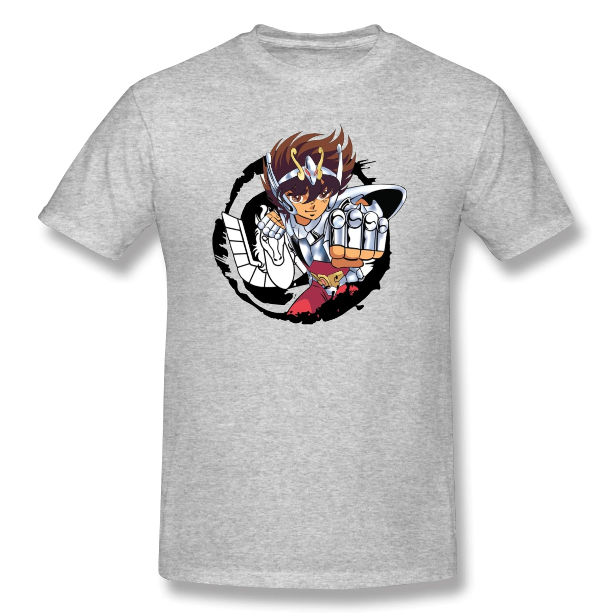Uomo Saint Seiya Pegasus Gold ), Cavalleiros Do Zodiaco,Caballeros Del Zodiaco,Gold Saint Fitness Camicia Unica