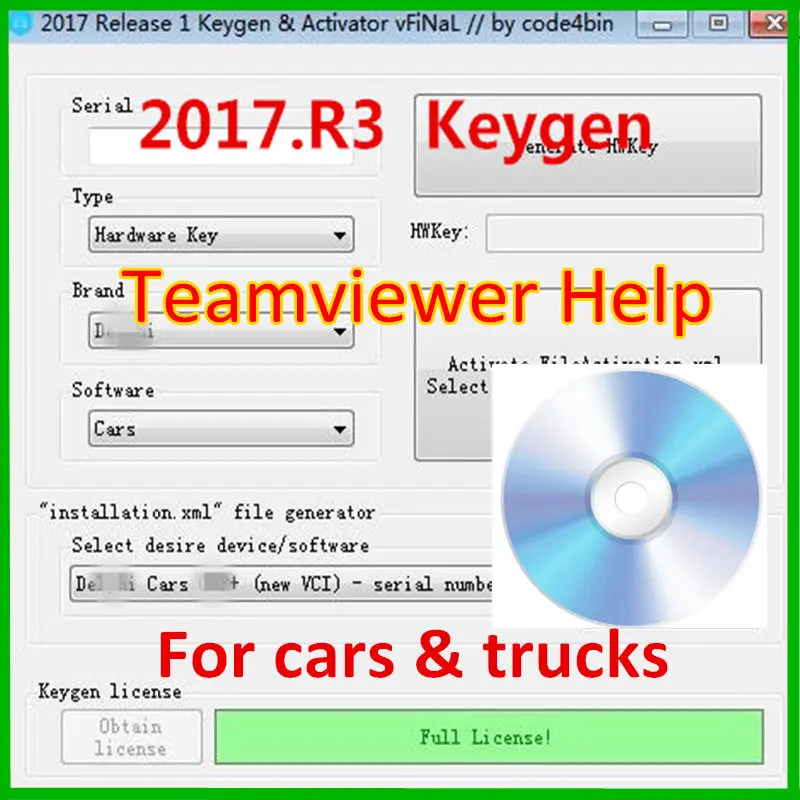 hot!! For Delphi 2017 R3 Keygen Delphis ds150e activator 2017.03 keygen ds 150e multidiag Key for cars trucks | Автомобили и