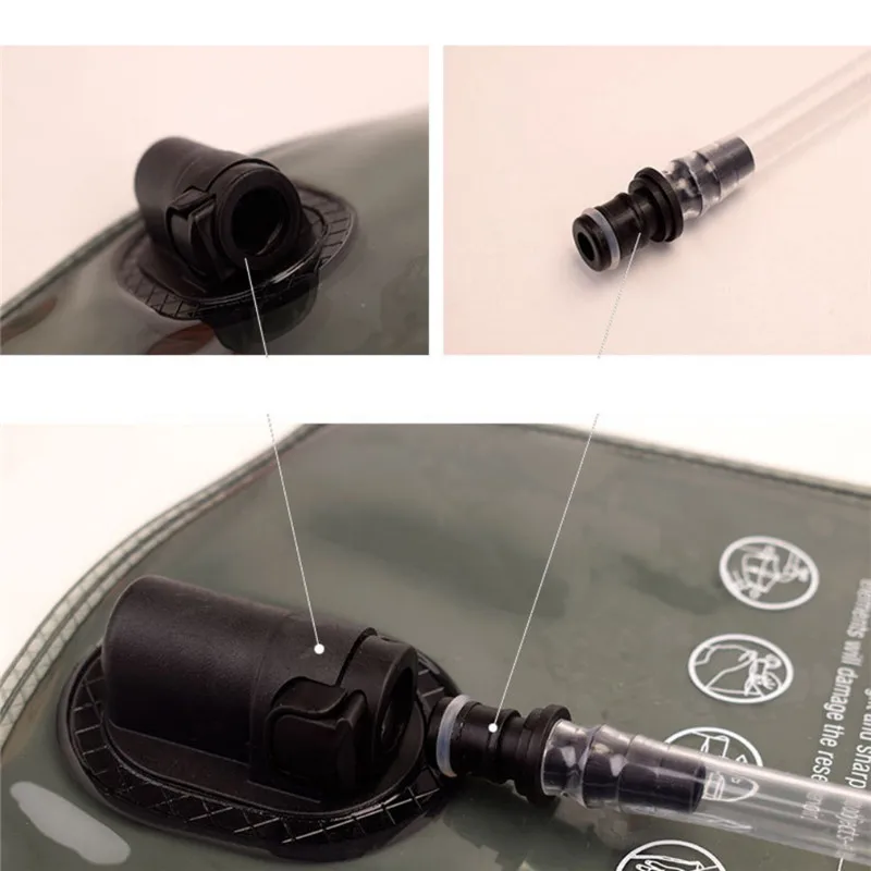 2L сумка для воды для мужчин и женщин для спорта на открытом воздухе Гидратация мочевого пузыря для верховой езды кемпинг складной держатель для воды трубка 111