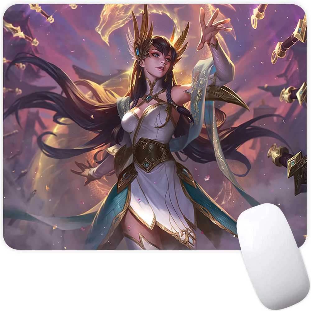 League of Legends Irelia Small Gaming Mouse Pad Computer Office Mousepad  Gamer Mouse Mat Laptop Mausepad Keyboard Mat Desk Pad - AliExpress Computer  & Office