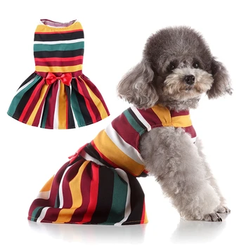 

Dog Dress Pet Dog Clothes Wedding For Yorkie Skirt Pet Small Chihuahua Clothing Puppy Dress Spring #.