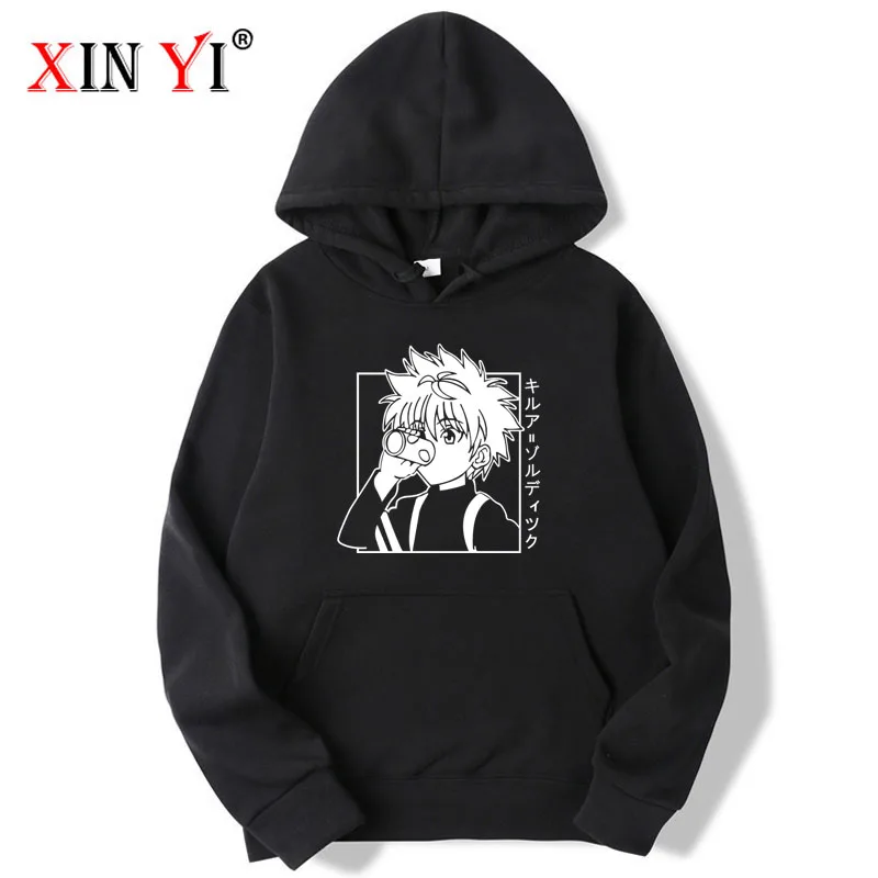 Мужские и женские толстовки XIN YI худи Hunter X мужские пуловеры свитшоты Killua Zoldyck Hisoka