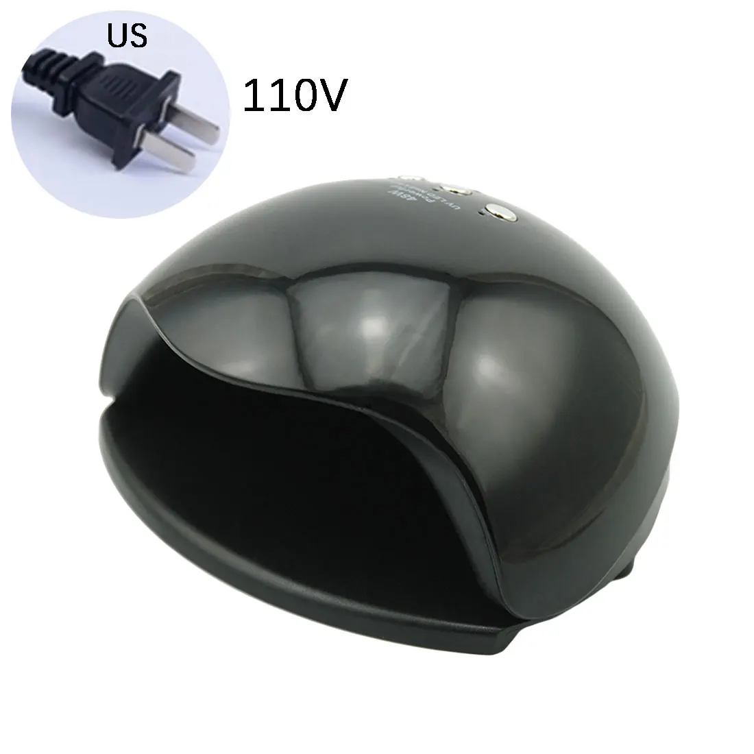 48W 110V EU Новое поступление, 48 Вт/36 Вт, профессиональный УФ светодиодный светильник для ногтей, Сушилка для ногтей, полировальная машина, подходит для лечения всех ногтей, Гель-лак для ногтей, инструмент для дизайна ногтей - Цвет: 48W 110V EU