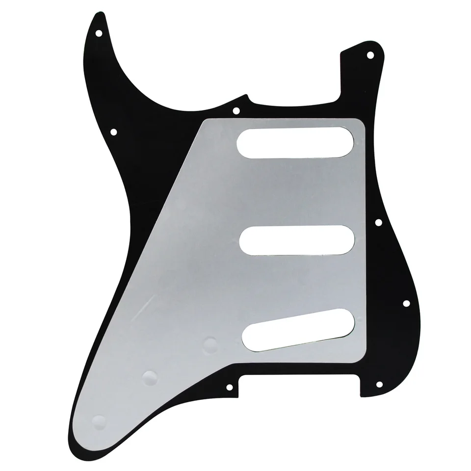 Pickguard Humbucker 11 Fori Pickguard Per Chitarra ST HSS Humbucker - Piastra Antigraffio 11 Fori, Colori Assortiti, Con Viti Fender Shop - Foto 10