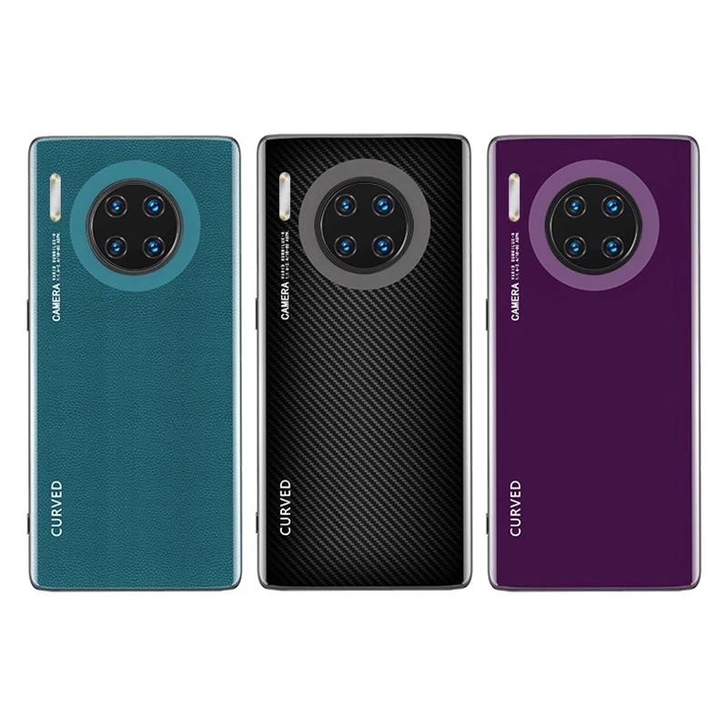 Роскошный чехол для huawei mate 30 pro, чехол из закаленного стекла с мягким краем, ТПУ, силиконовый чехол для телефона, чехол для mate 30 5G