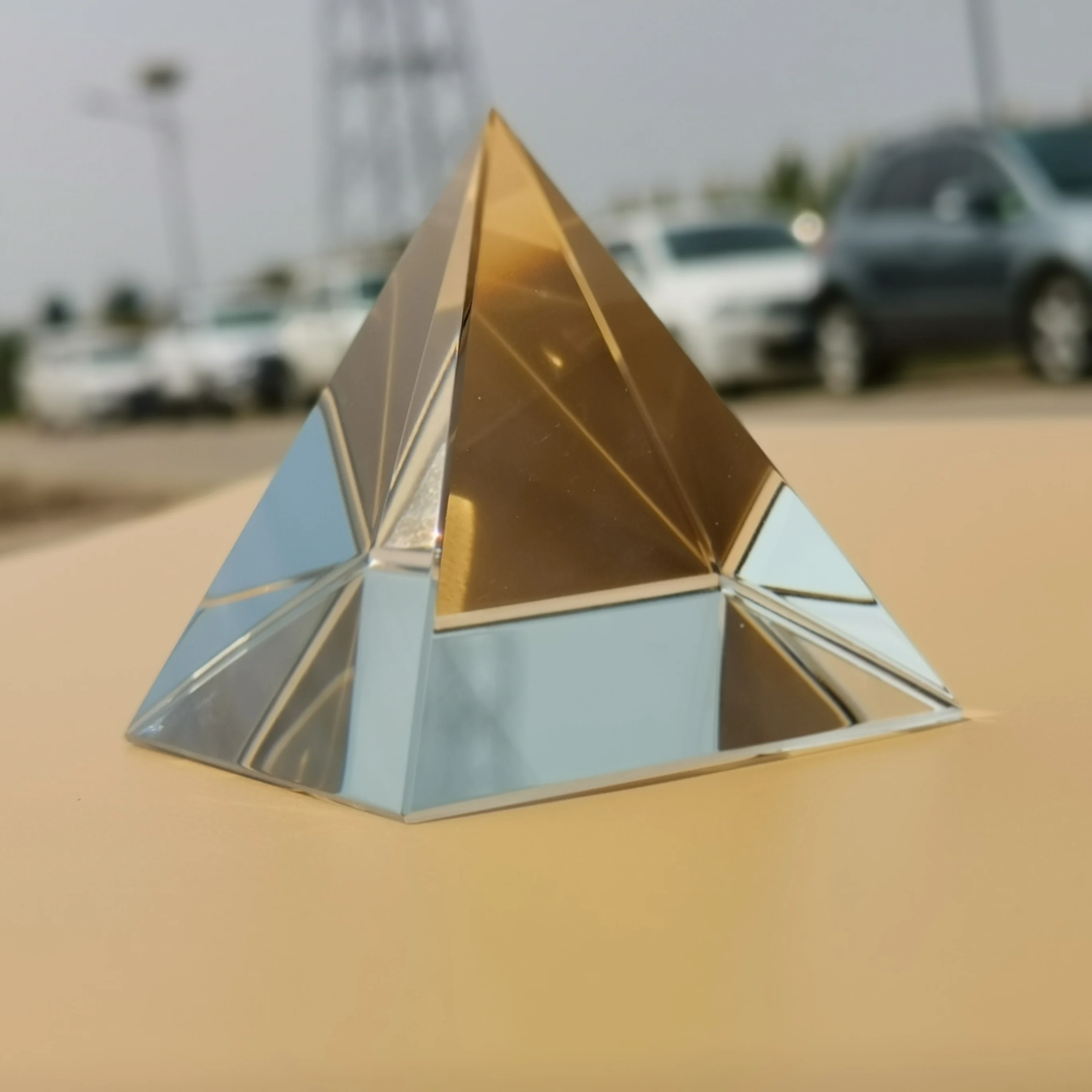 Energy Generator Prisms Color Crystal 80mm K9 Glass Case AliExpress