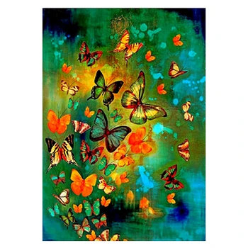 

5D DIY Partial Drill Round Diamond Painting Butterfly Insect Rhinestone Embroidery Mosaic Canvas Cross Stitch Kit Home Decor