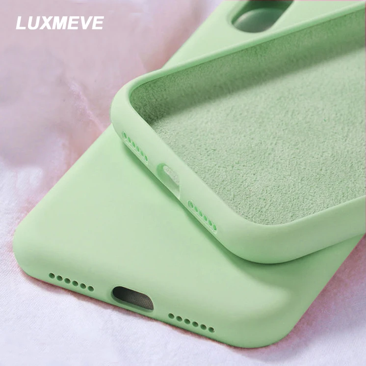 

Original Liquid Silicone Case For Xiaomi Redmi Note 8 7 K20 Pro 8T 6A 7A Mi Note 10 9 8 SE CC9 Pro A2 A3 Lite A1 Mix 2s 3 Cover