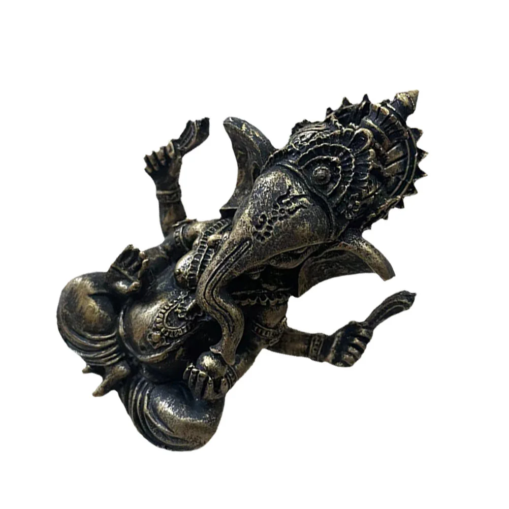 1pc Resin Ganesha Statue Home Decor Hindu Elephant God Sculpture | Дом и сад