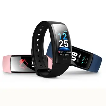 

Bluetooth Smart Bracelet Dynamic Heart Rate Blood Pressure Monitoring Bracelet Information Reminder Waterproof Sports Bracelet