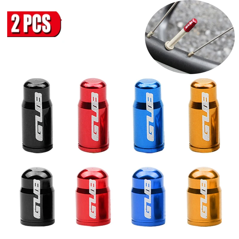 2pcs Aluminum Bicycle Tire Valve Cap Schrader/Presta Valve Cap Bike