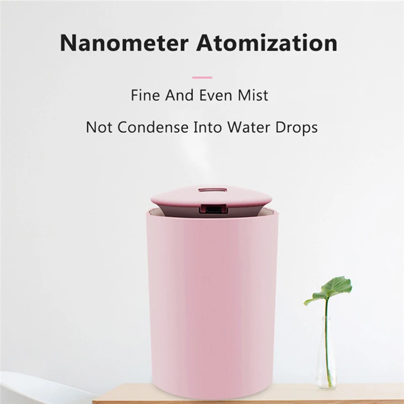 

Creative Appearance USB LED Intelligent Humidifier Charging Humidifier Aroma Humidifier Essential Oil Diffuser spray humidifier