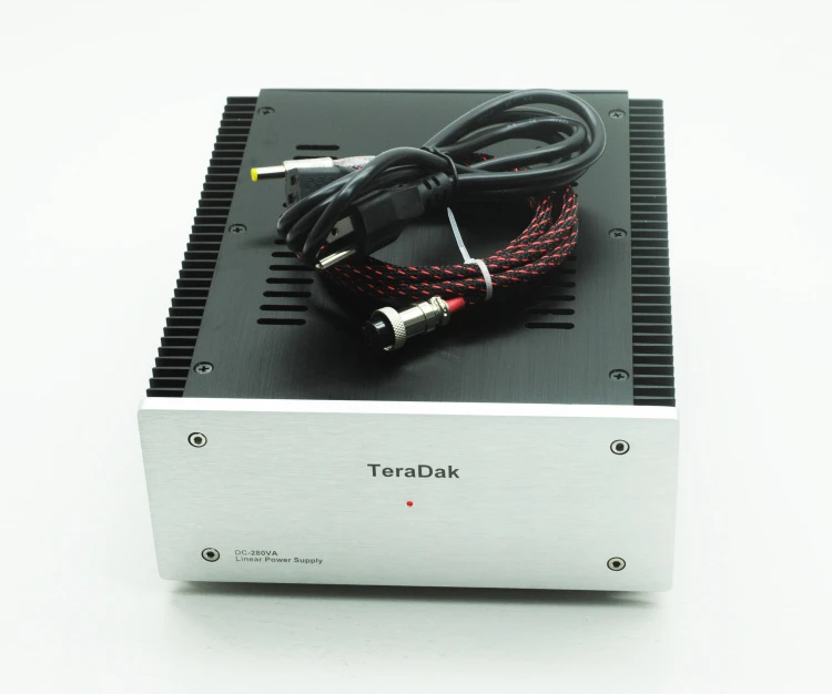 L-051 TeraDak DC-280W 12 В 15а большой ток выход линейный блок питания двухслойная фильтрация 280 Вт R-тип трансформатор