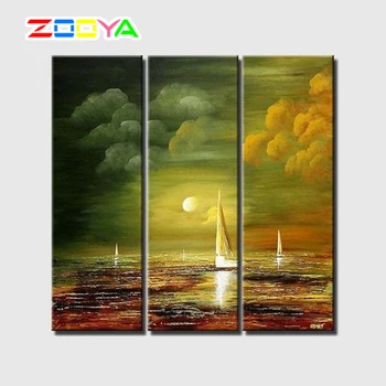 

Zooya 5D Diy Diamond Painting Seaside Sunset Scenery Diamond Embroidery Cross Stitch Picture Home Decor Christmas Gift Rp378