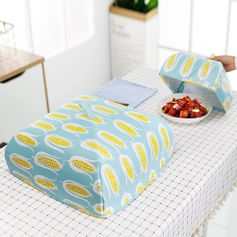 Huse pliabile pentru alimente, păstrează cald, folie de aluminiu caldă, capac pentru vase, izolație, Utilidades, accesorii pentru masă de bucătărie, instrumente_voghion.com