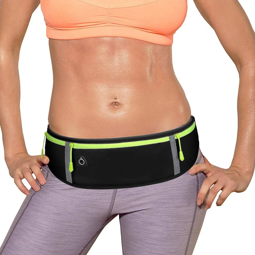 Sport Reflective Waist Bag Multi-function Portable Running Leisure Waterproof Mobile Phone Bag 1pcs