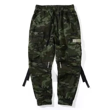 Осенние Популярные камуфляжные брюки для мужчин, военные камуфляжные ремни с пряжкой, уличная одежда, штаны для бега, мужские брюки
