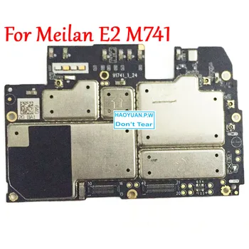 

(Tested)Full Work Unlock Mobile Electronic Panel Motherboard Circuits Flex Cable For Meizu Meilan E2 M741 MB Plate