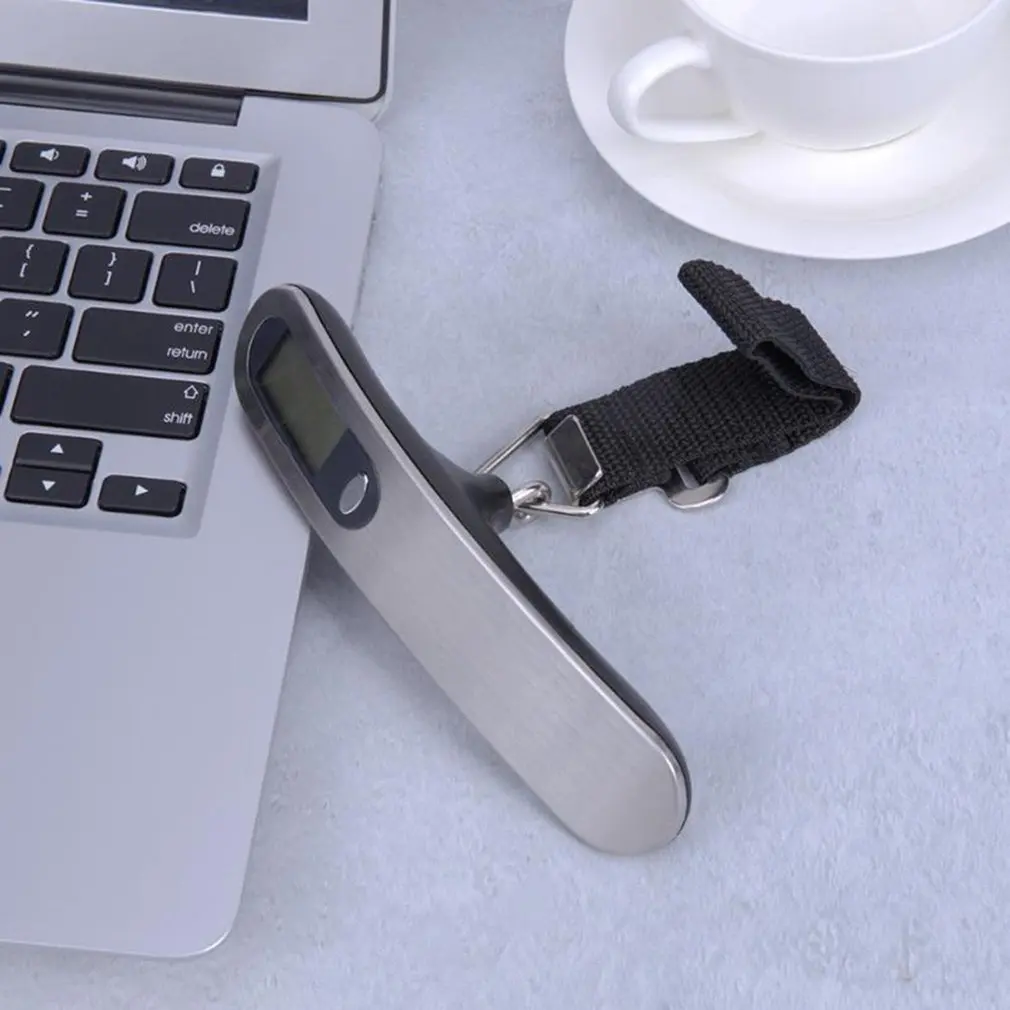 Portable 50 Kg Electronic Digital Luggage Scale Muiltifunction Travel Measures Weight Weighing Weight Measure Tools
