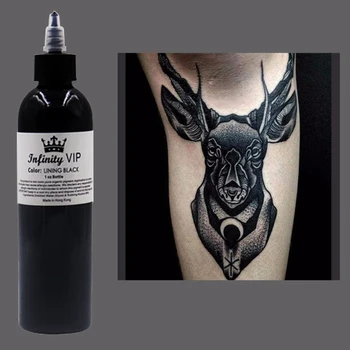 

Original Tattoo Ink Large Bottle Tattoo Color Professional Professional Tattoo Black Material Color 249ML Beauty Tools Equipm
