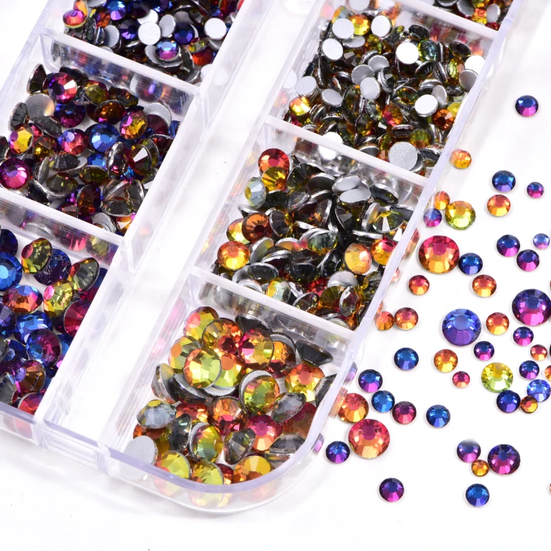 Oleeya nail Art Crystal Non Hotfix Rhinestones (4)