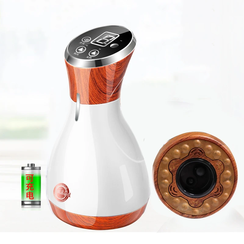 

Electric Stone Scraping Massager Body Slim Negative Pressure Cupping Infrared Physiotherapy Moxibustion Meridian Dredge Therapy
