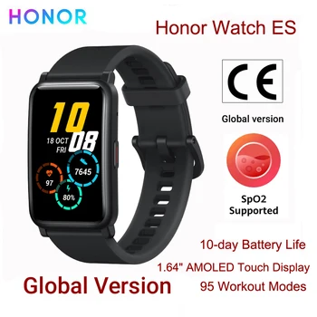 

Original Huawei Honor Watch ES Global Version Smart Watch 1.64'' AMOLED Touch Display Heart Rate Monitor Blood Oxygen 5ATM