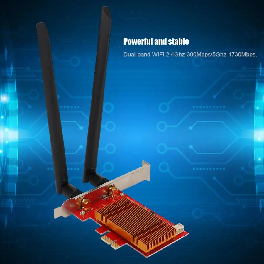 Для Intel 9260AC двухдиапазонный 2.4Ghz-300 Mbps/5Ghz-1730Mbps беспроводная сетевая карта Bluetooth